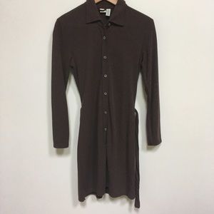 GAP brown shirt dress size M